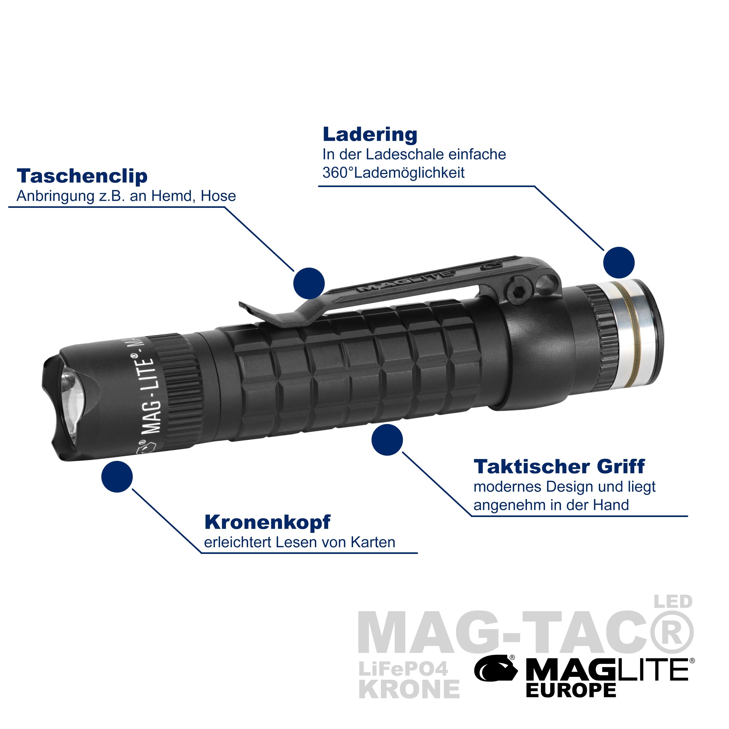 MAG-TAC® LED – MAGLITE® Europe