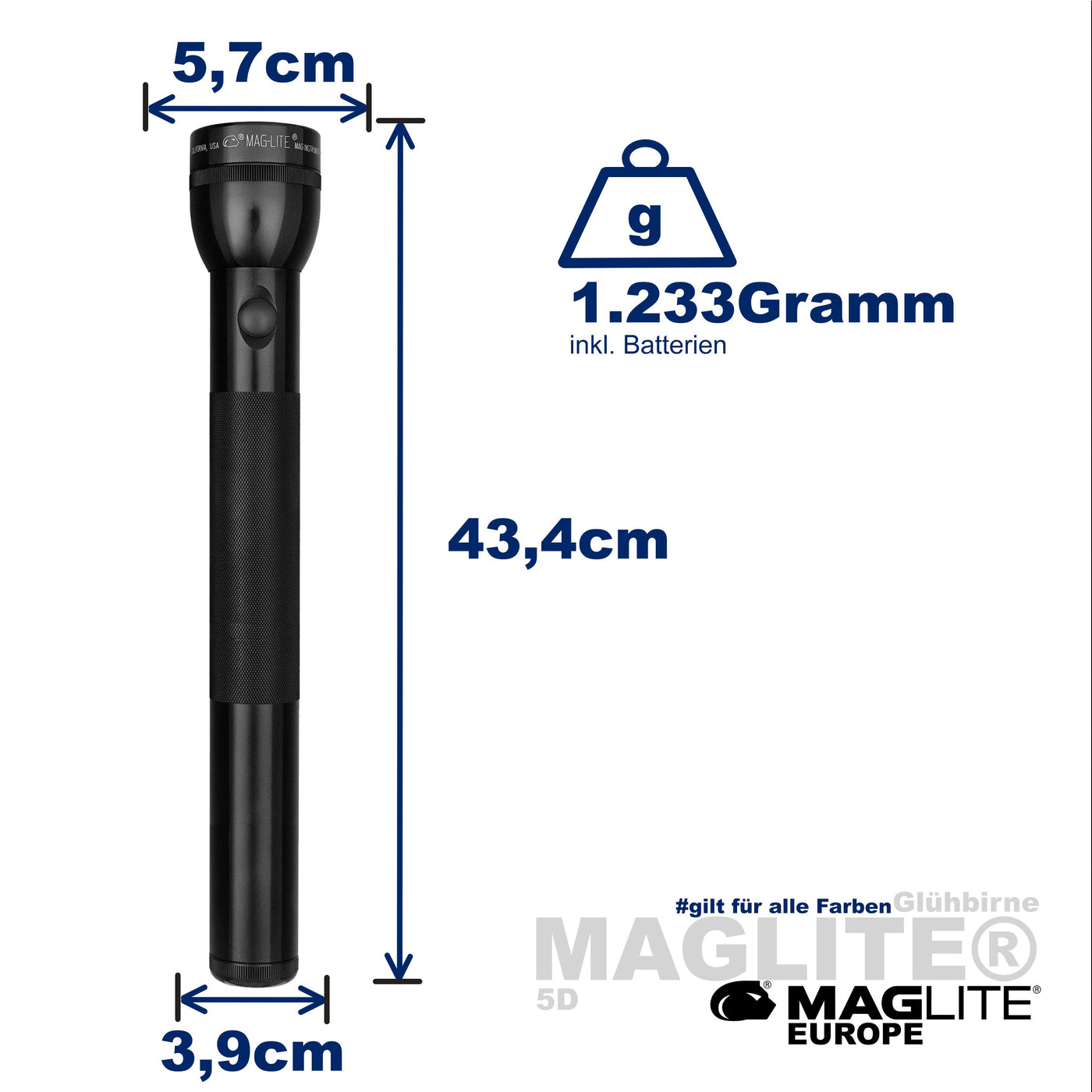 CLASSIC Maglite® 5D