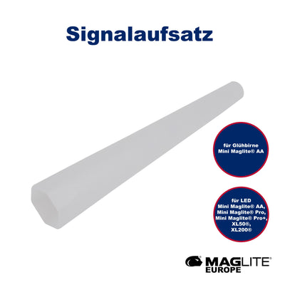 Signal attachment for Mini Maglite® AA, XL50®, XL200®