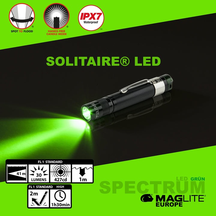 Maglite® Spectrum Series™ mit grüner LED