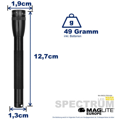 Maglite® Spectrum Series™ mit warmweisser LED