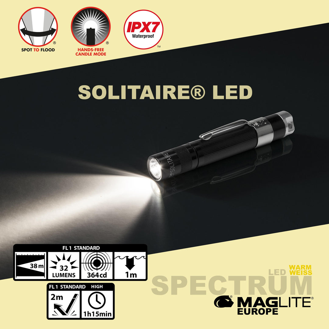 Maglite® Spectrum Series™ with warm white LED